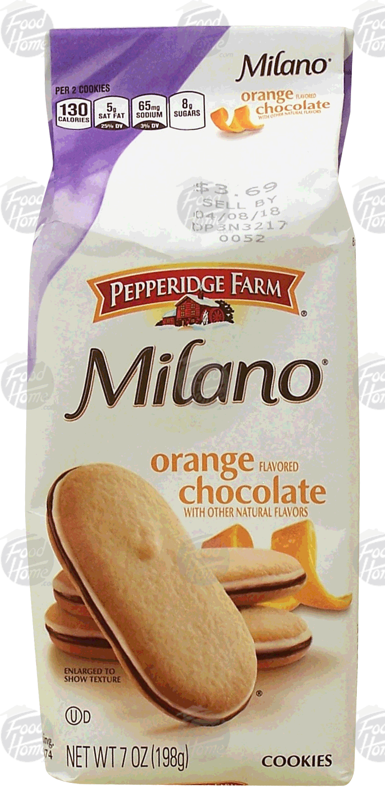 Pepperidge Farm Milano orange & rich chocolate distinctive cookies Full-Size Picture